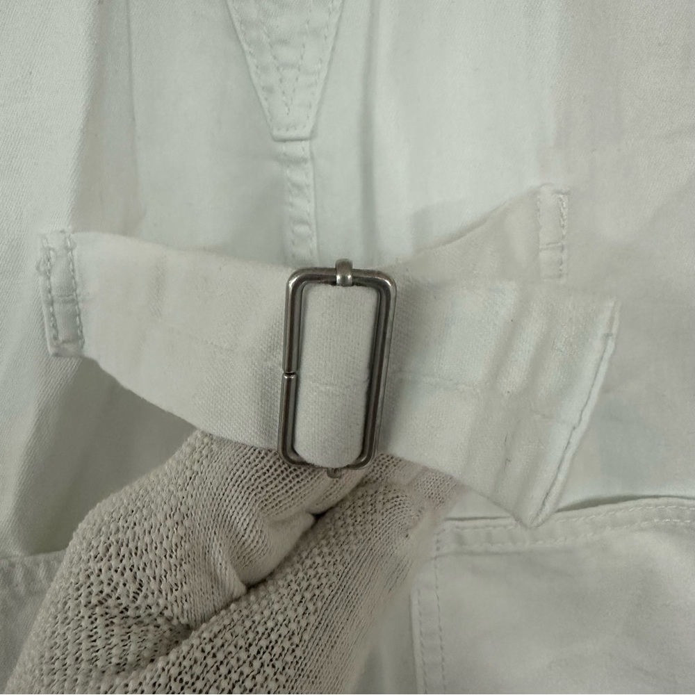 No Boundaries White Shortalls size XL Women - Picture 6 of 13